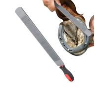 File RASP mini zoccolo - Strumento a doppio cavallo Grit, file di zoccolo portatile | di scarpe d'acciaio per toelettatura equina, strumento Farrier per manutenzione stabile per manutenzi