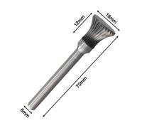File rotanti gambo 6 mm per smussatura legno plastica e alluminio superfici