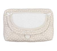 Filet AMP1117T Custodia Porta Salviette Umidificate per Bambini Dispenser Ricaricabile di Salviettine Umidificate Astuccio per Salviette Ricamabile - Colore Tortora - 100 g