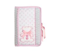Filet - Necessaire da viaggio per Pannolini e Salviettine Umidificate | Apertura a libro facilitata | Design compatto e salvaspazio | Made in Italy | Rosa