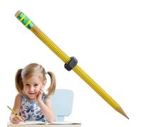 filettata, matite da scrittura, forniture universitarie, materiale filettato in legno con un dado scorrevole che si muove, strumento di scrittura portatile antistress per studenti, bambini
