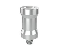 Filettato Adattatore Treppiede Vite 6061 Lega di Alluminio Miglioramento Compatibilità Tra 1/4 & 3/8Inch Photo Studio Accessori Ad Alta Resistenza Alluminio Vite Adattatore