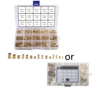 Filettato Calore Set Resistente Inserto Embedment Dado per 3D Printer Accessori