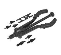 Filettato Dado Rivettatrice Medium-Arm Quick Release - Sealey AK3988 Nuovo