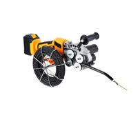 Filettatrice Elettrica Macchina Completamente Automatica Portatile For La Filettatura Di Tubi Elettrici, Trazione E Svolgimento, Velocità Della Principale 50 M/min Forte Forza Di Trazione