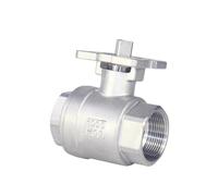 Filettatura Femmina In Acciaio Inossidabile Con Valvola A Sfera A Piattaforma In Due Pezzi Da 1/2 "3/4" 1 "2"(3/4")