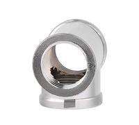 Filettatura G1/4, Adattatore Splitter a 3 Vie a Forma di T per di Raffreddamento Ad Acqua del PC