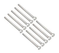 Filettatura M8 120mm acciaio inossidabile 304 bulloni a testa esagonale 10pz