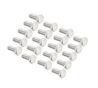 Filettatura M8 20mm acciaio inossidabile 304 Bulloni a testa esagonale 20pz
