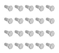 Filettatura M8 20mm acciaio inox 304 viti testa esagonale Viti fermaglio 20pz.