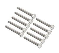 Filettatura M8 70mm acciaio inossidabile 304 bulloni a testa esagonale 10pz