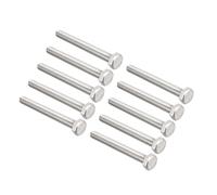 Filettatura M8 80mm acciaio inossidabile 304 bulloni a testa esagonale 10pz