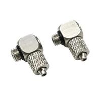 Filettatura maschio M3 M4 M5 M6 - Tubo dell'aria 3 mm 4 mm 6 mm OD Connettore for tubo pneumatico a vite passante Raccordo rapido Giunto a torsione rapida 5 pezzi(PL,OD Hose 4mm-M5)