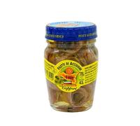 Filetti di Acciughe Arrotolate con Capperi in Olio di Oliva 78 gr