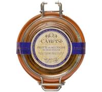 Filetti di Acciughe Extra in Vaso di Vetro da 200 g | Campisi Conserve - Tradizione Siciliana