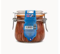 Filetti di Acciughe in Olio di Girasole 580g | Pescati nel Mediterraneo, 55% Acciughe, Prodotto Italiano, Barattolo Artigianale, Versatile in Cucina