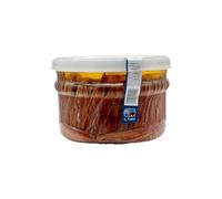 Filetti di acciughe in olio Sciacca prodotto siciliano alta qualità Vilia Italia (1500 Gr)