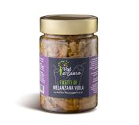 Filetti di Melanzana Viola - Specialità Artigianale Calabrese, Verdure Sott’Olio Senza Conservanti, Gusto Autentico - Val D'Esaro - 1 vaso da 300 g