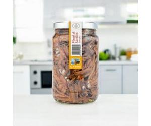 Filetti di Sardine in Olio di Girasole, 1,7 kg, Vaso Colonna