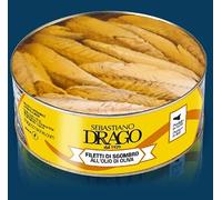 FILETTI DI SGOMBRO DRAGO IN OLIO DI OLIVA 6 BARATTOLI DA GR 850 CONSERVE