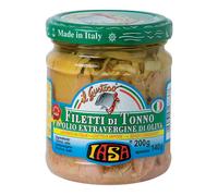 Filetti di tonno all'olio extravergine di oliva 200 g