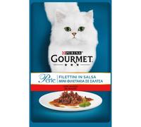 Gourmet le Perle Filettini in Salsa 85 gr: con Manzo