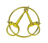 Filetto per cavallo con anello snodato, facile da controllare, per