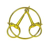 Filetto per cavallo, filetto per cavallo, anello snodato, facile da controllare,