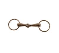Filetto Pony ad anelli snodato vuoto Single jointed snaffle