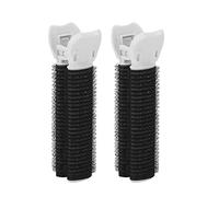 FILFEEL 2 Clamp/Holder Portatili per Bigodini Volume dei Capelli per lo Styling delle Radici e la Frangia - Strumenti per Capelli Leggeri e Adatti Ai Viaggi per le Donne (BLACK)