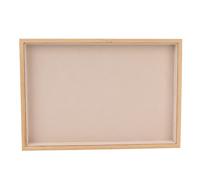 FILFEEL 35,5 * 24,5 * 3cm Vassoio per Gli Ebrei, Materiale in Flanella Organizzatore di Gioielli Organizzatore di Gioielli Organizzano i Tuoi Gioielli Come Orecchini, Collane, Bracciali, (Beige)
