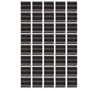 FILFEEL 40 Distanziali per Cuscinetti di Alta qualità per e Longboard - Accessori Hardware per Riparazione e Ricostruzione Argento (BLACK)