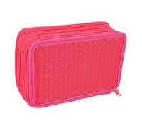 FILFEEL Astuccio Oxford - Astuccio in Tessuto Indossabile da 72 Scomparti con 4 Scomparti, Pennello Elastico e Matita per Acquerelli, Matite Colorate, Pennelli per Trucco - Borsa Portatile per