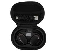 FILFEEL Auricolari Sopra l'orecchio con Custodia di Ricarica con Display LED per Donne e Uomini, per Guida, Corsa Ed Esercizio Fisico - Beige (BLACK)