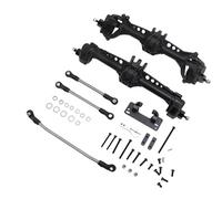 FILFEEL Axial SCX10 II/10 Scale RC Crawler Set di Ricambio per Asse Anteriore e Posteriore - Kit Assale Aggiornato in Nylon Ad Alta Resistenza con Finitura Opaca, Geometria dello Sterzo Ottimizzata