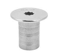 FILFEEL Bocchettone di Rifornimento Carburante per Ponte Barca con Coperchio - Hardware Marino in Acciaio Inossidabile 316 Lucidato a Specchio per Yacht, Roulotte, Camion e Rimorchi