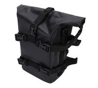 FILFEEL Borsa per Paraurti per Moto - Borsa Laterale in PVC da 5 a 8 Litri con di Sgancio Rapido e Cinghie a 7 Punti per Riporre la Moto e Guida all'aperto (BLACK)