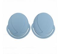 FILFEEL Confezione 2 Spazzole per Cuoio Capelluto per Bambini, Massaggiatore per Testine, in Silicone Alimentare, Spazzola Bagno Morbida e Delicata per Neonati, Adulti, Uso (BLUE)