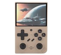 FILFEEL Console per Videogiochi retrò Portatile con Display IPS da 3,5 Pollici, Memoria da 64 GB, Doppi Joystick 3D e Durata della Batteria per Divertimento di Gioco Portatile (GREY)