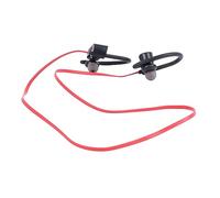 FILFEEL Cuffie Sportive 5.0 con Stereo HiFi, Cancellazione del Rumore, Leggere e Comode per la Corsa e l'esercizio Fisico, Rosse (rosso)