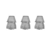 FILFEEL Cunei con Manico Rotondo in Acciaio da 20 Pezzi per Rinforzo della Slitta con Artiglio del Martello e Set di Strumenti Affidabili (Diametro 8 mm / 0,31 pollici)