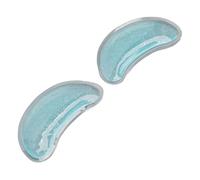 FILFEEL Cuscinetto per Occhi Riutilizzabile in Gel di Ghiaccio, Impacco Caldo e Freddo per Affaticamento degli Occhi, Gonfiore e Occhiaie, con Design Ergonomico e a Prova di Perdite,