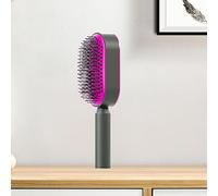 FILFEEL Cuscino Spazzola per Capelli Cuscino Spazzola per Capelli per per Pettine per Donna per per Ricci Spessi Districante Stimolazione Delicata del Cuoio Capelluto Denti Arrotondati Denti (Rosa