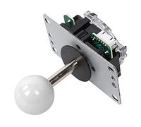 FILFEEL CY-822A Set di Pulsanti di Gioco Fai-da-te Joystick a Bilanciere per Macchina da Gioco per PC, Design Rosso (WHITE)