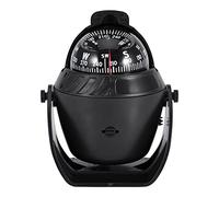 FILFEEL Ejoyous Bussola Barca, Bussola con Luce LED, Bussola Professionale, Bussola Elettronica di Navigazione a Bussola Girevole ad Alta Precisione Professionale per Auto di Barca Marina (Nero)