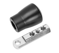 FILFEEL estremità del Fermacavo per Puleggia Fitness - Fermo Sferico per LAT Pulldown e Vogatori - Giunto in Acciaio Inossidabile + Plastica, 0,8 X 2,7 Pollici, Adatto per Cavi da 3,2-4,8 Mm