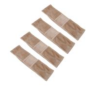 FILFEEL Fascia per Capelli con Impugnatura per Parrucca in Pizzo Elastico Antiscivolo 4 Pezzi per Donna, Comfort e versatilità (Beige)