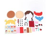 FILFEEL Giocattoli per attività di Apprendimento Socio-emotivo - Giochi in Feltro per Bambini per Migliorare l'espressione e Le abilità Emotive