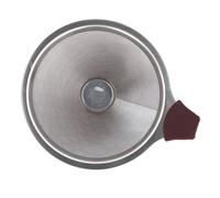 FILFEEL Gocciolatore per caffè in Acciaio Inossidabile - Caffè Senza Carta Riutilizzabile a Doppio Strato da 600 Mesh per e Kalita - Strumento in Acciaio Inossidabile per Uso Alimentare 304