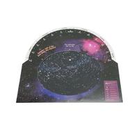 FILFEEL Guida Alla Mappa Stellare, Strumento di Astronomia per Costellazioni e Oggetti dello Spazio Profondo, con Design Rotante per 30-50 Gradi di Latitudine Settentrionale, Materiale